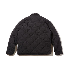 QUILTED WARDEN JACKET｜BLACK