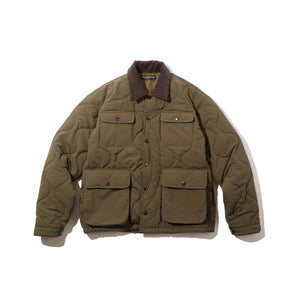 QUILTED WARDEN JACKET｜OLIVE