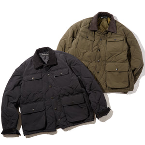 QUILTED WARDEN JACKET｜BLACK