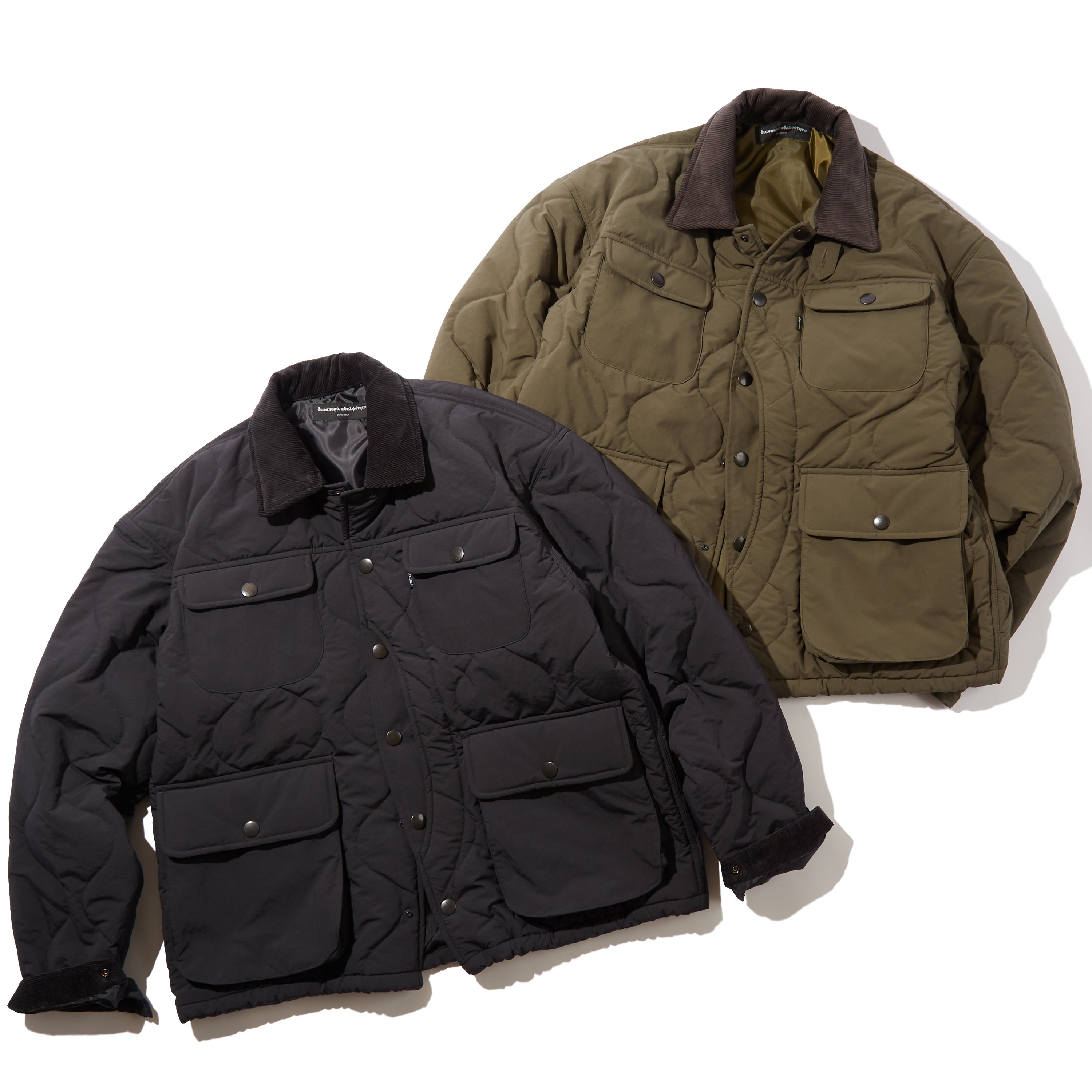 QUILTED WARDEN JACKET｜OLIVE