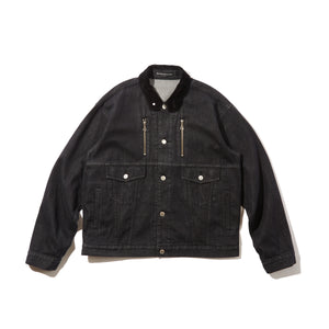 TRUCKER BLOUSON｜BLACK