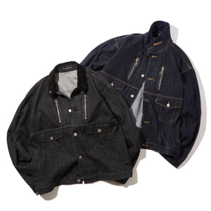 TRUCKER BLOUSON｜BLACK