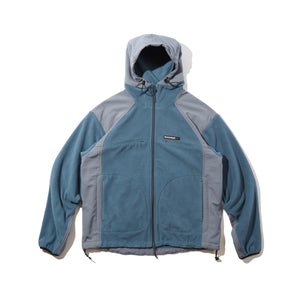 HILLY TERRAIN FLEECE JACKET｜STEEL BLUE