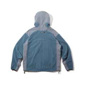 HILLY TERRAIN FLEECE JACKET｜STEEL BLUE