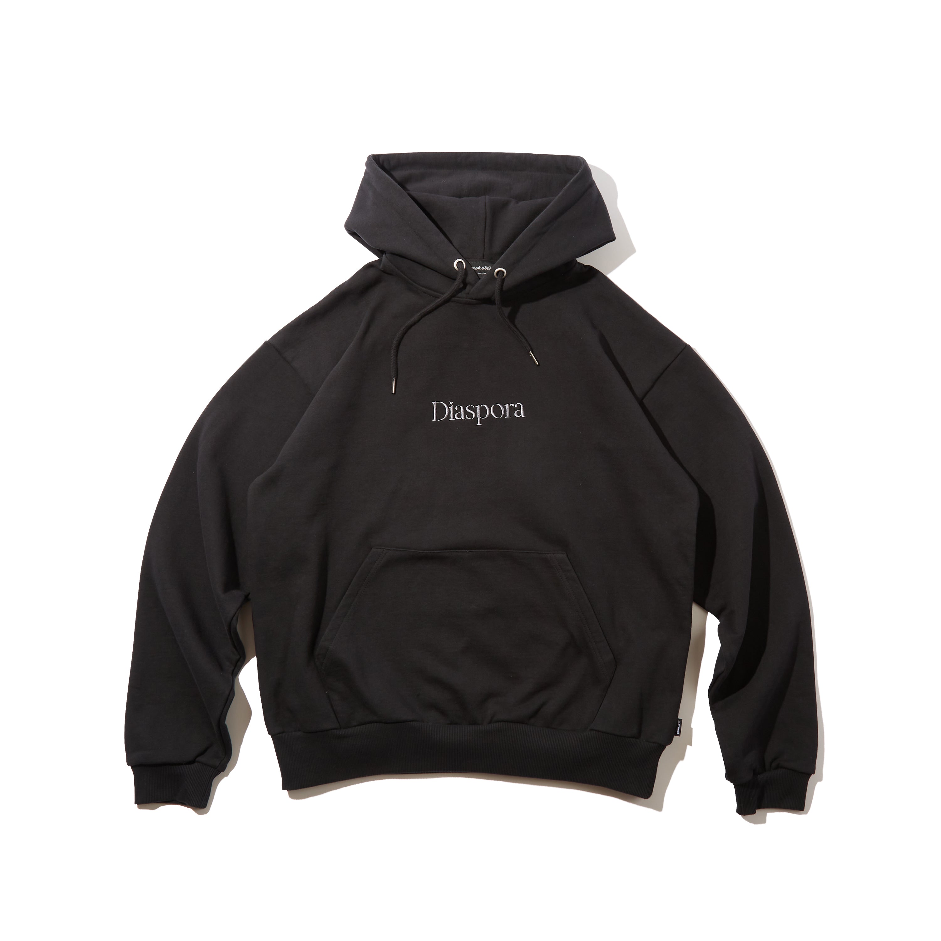 EMBROIDERED MAGIC CIRCLE HOODED SWEATSHIRT｜BLACK