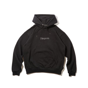 EMBROIDERED MAGIC CIRCLE HOODED SWEATSHIRT｜BLACK