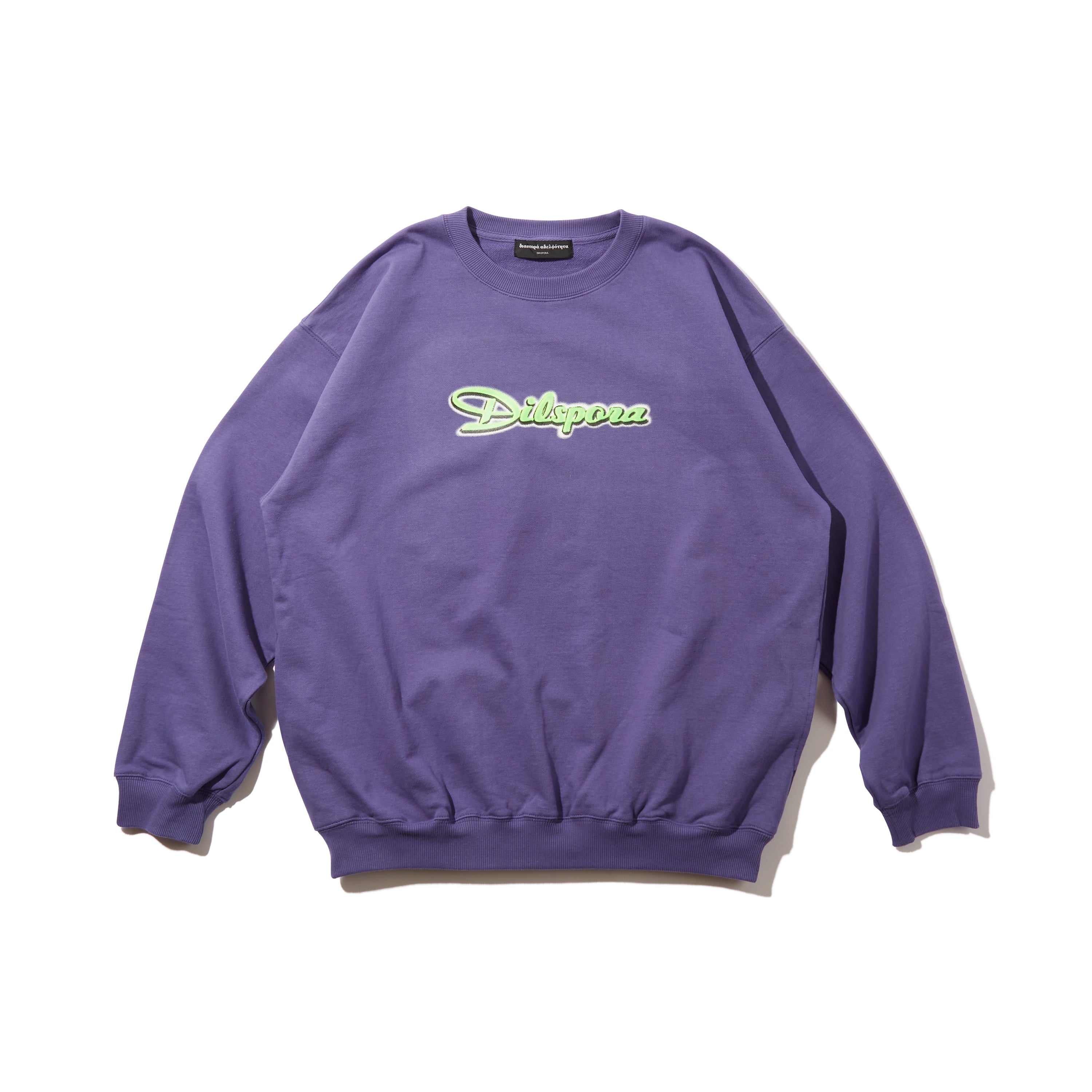 DILEMMA CREWNECK SWEATSHIRT｜SMOKE PURPLE