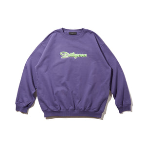 DILEMMA CREWNECK SWEATSHIRT｜SMOKE PURPLE