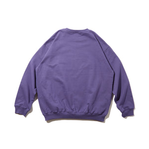 DILEMMA CREWNECK SWEATSHIRT｜SMOKE PURPLE