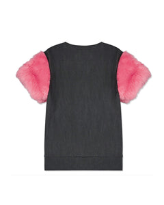 BOXING GLOVE PINK PUR T-SHIRT