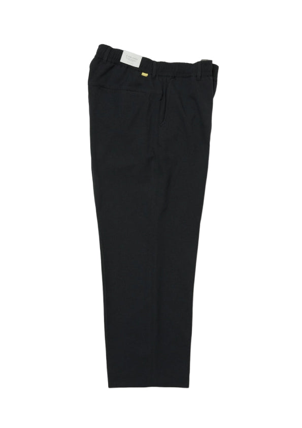 BAL / FARAH FAUX WOOL WIDE TAPERED EASY｜CARBON BLACK