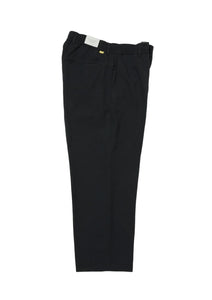 BAL / FARAH FAUX WOOL WIDE TAPERED EASY｜CARBON BLACK