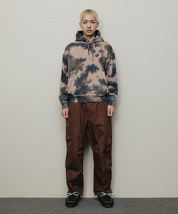 LOGO TIE DYE HOODIE｜COCOA