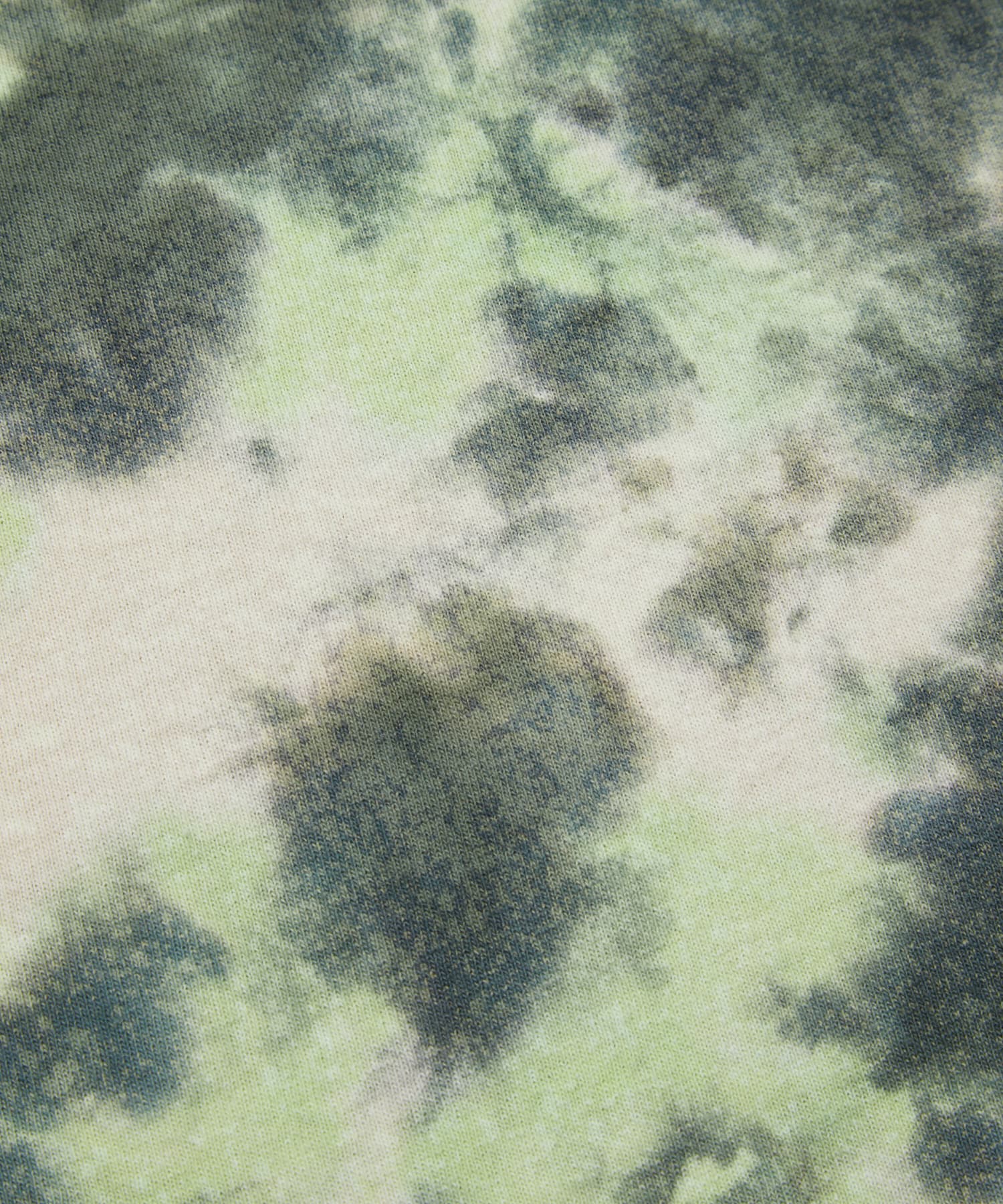 LOGO TIE DYE HOODIE｜GREEN
