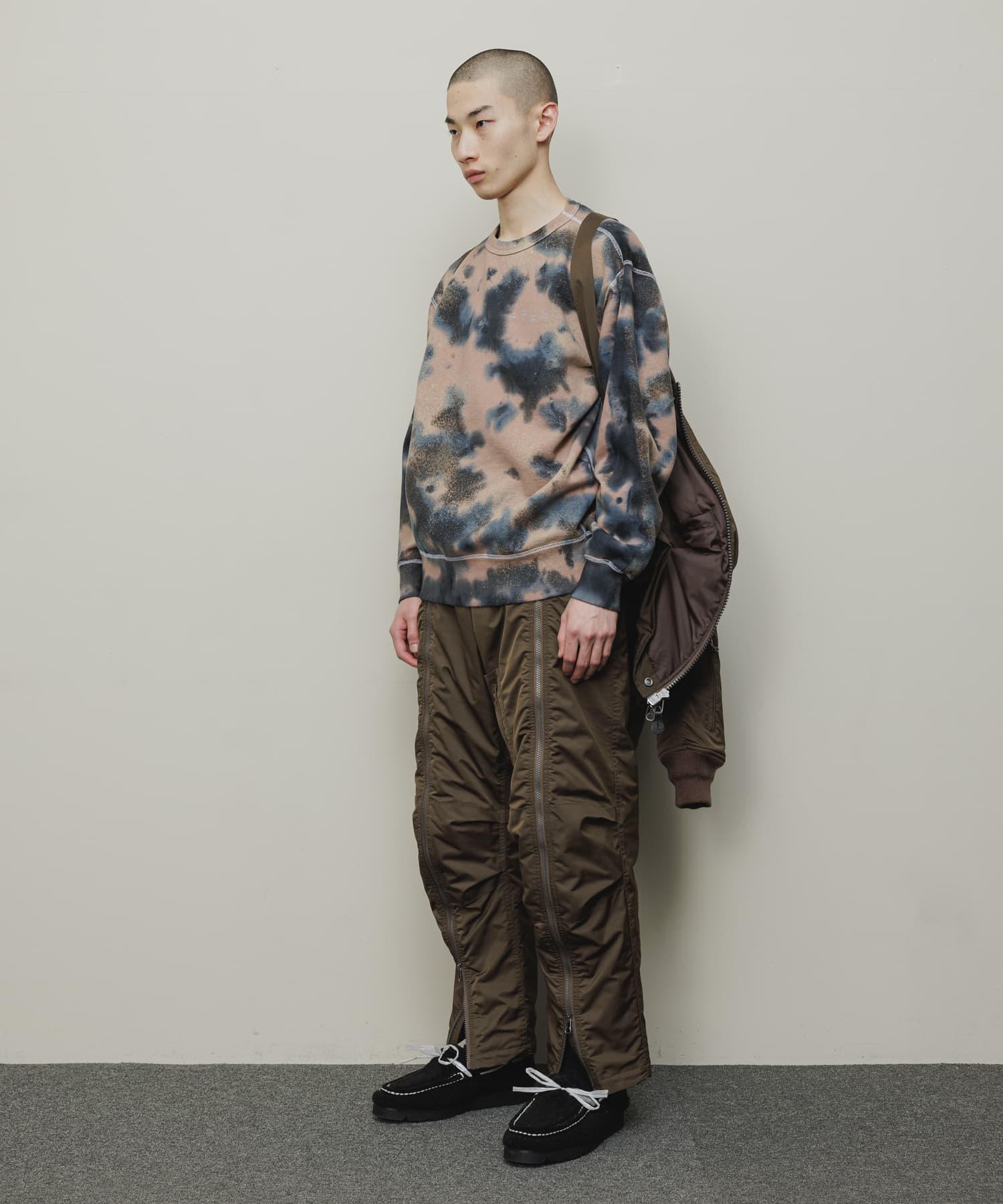 LOGO TIE DYE CREW｜COCOA