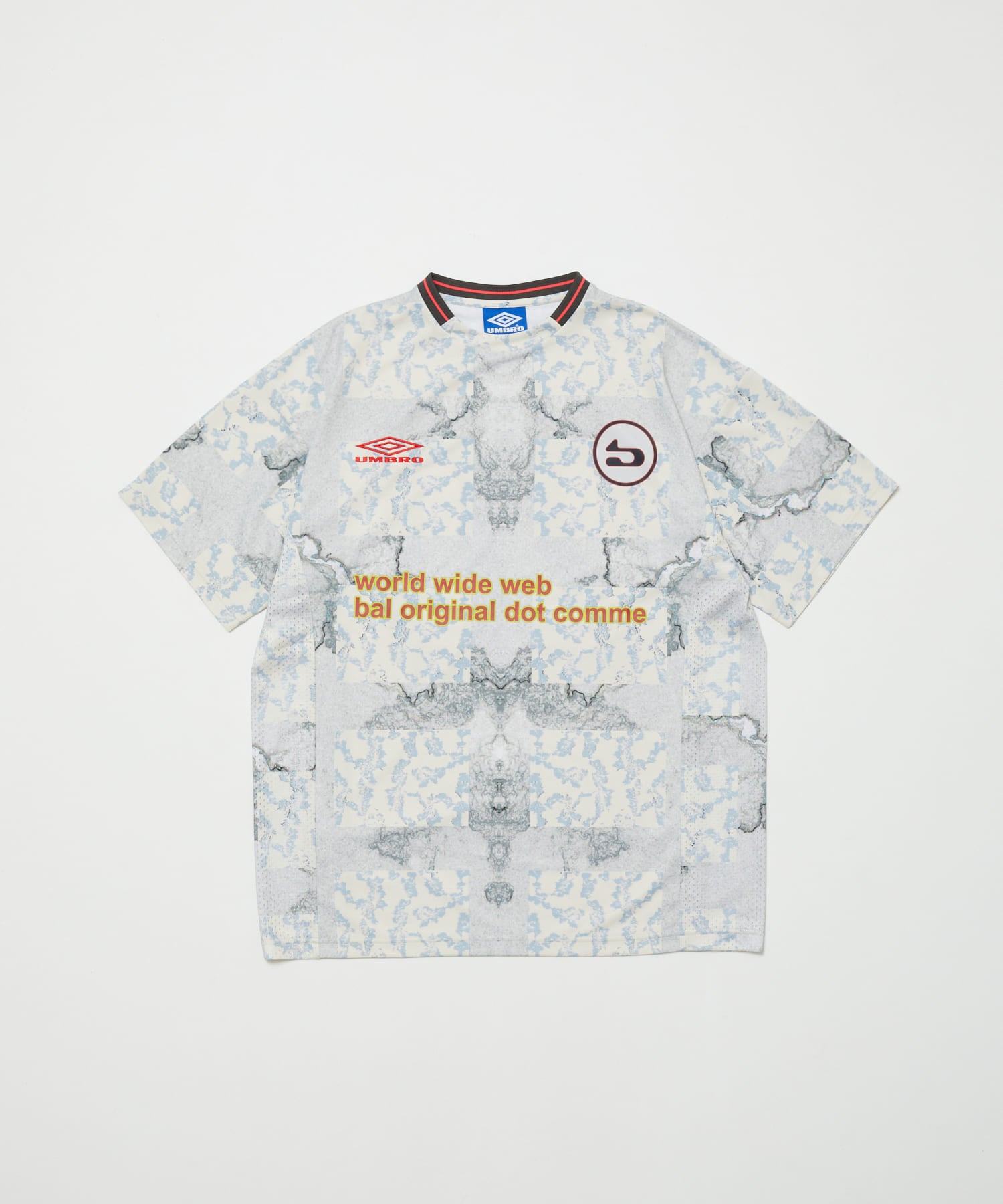Bal/Umbro Soccer Jersey white – LOVE nagoya