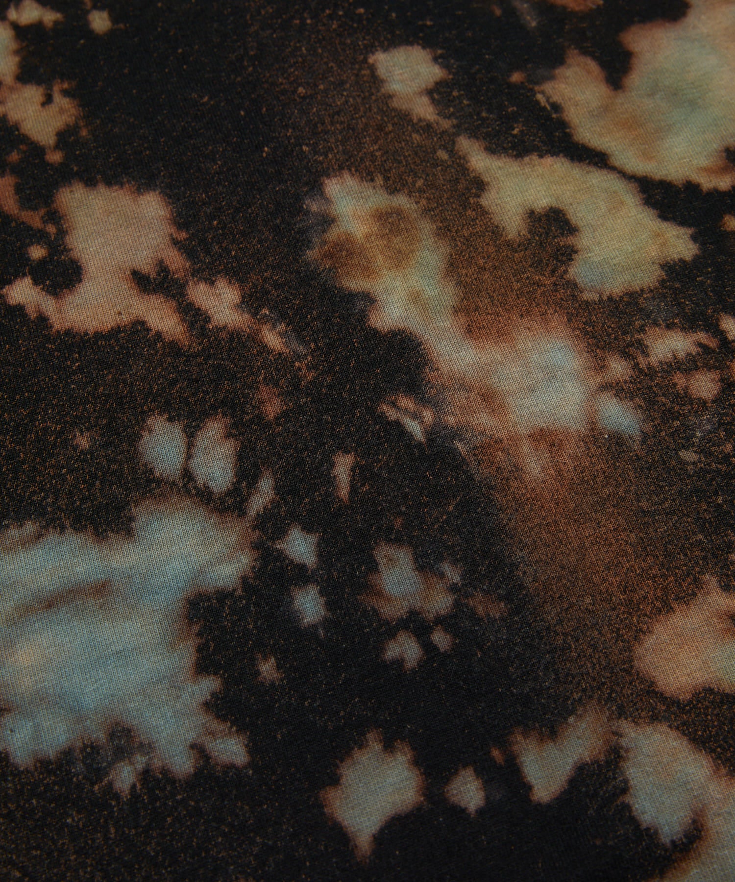 LOGO TIE DYE LS TEE by YUKIDYE｜BLACK