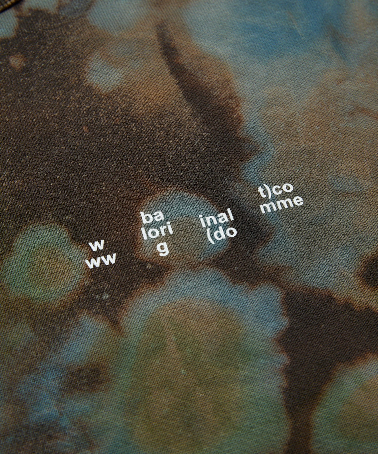 LOGO TIE DYE CREW by YUKIDYE