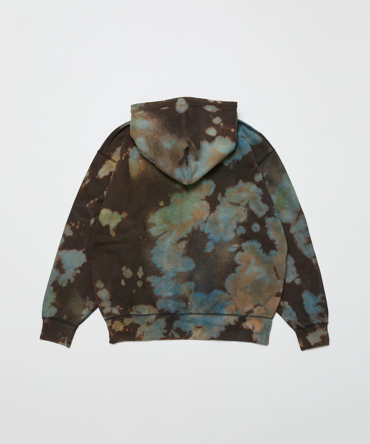 LOGO TIE DYE HOODIE  by YUKIDYE