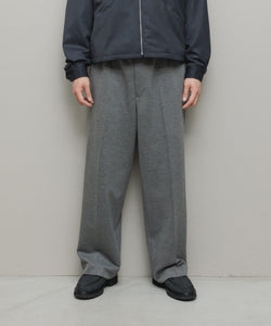 bal / FARAH JERSEY WIDE TAPERED EASY PANT｜KHAKI GRAY – NOU-KON