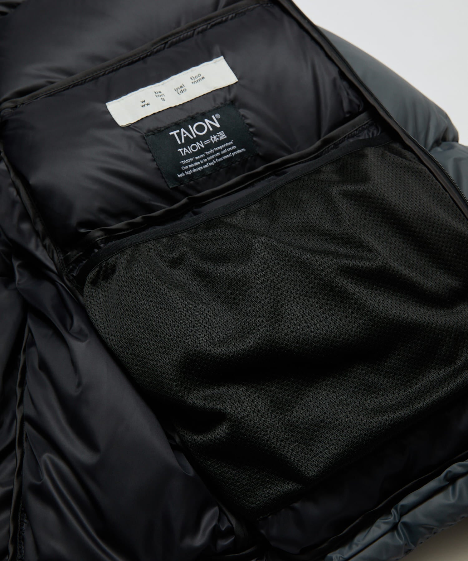 BAL / TAION DOWN PARKA｜ASPHALT
