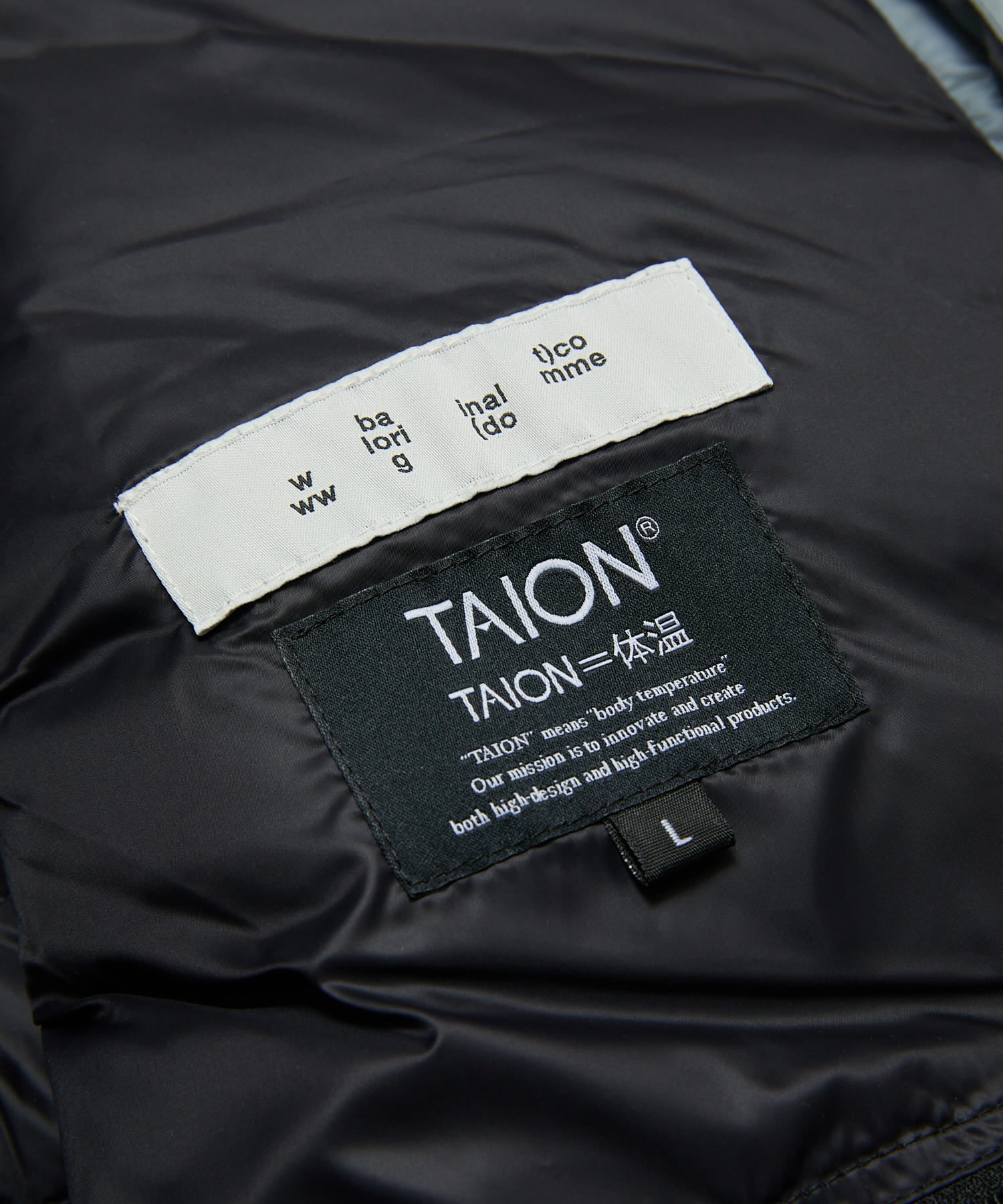 BAL / TAION DOWN PARKA｜ASPHALT