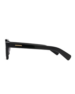 STAUNTON POST MODERN PRIMITIVE EYE PROTECTION｜BLACK SPARKLE