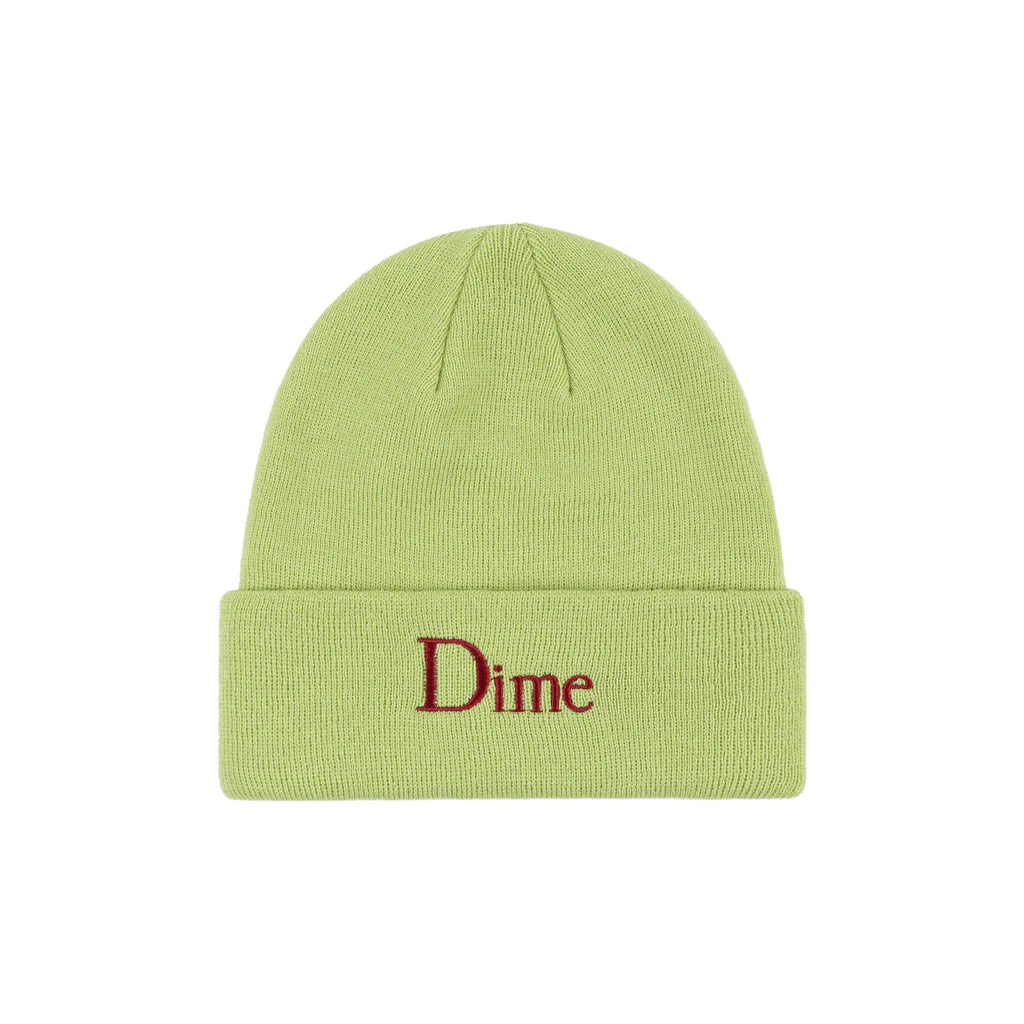 CLASSIC WOOL FOLD BEANIE｜LIME