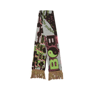 JACQUARD KNIT SOCCER SCARF