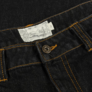 CLASSIC RELAXED DENIM PANTS｜BLACK WASHED