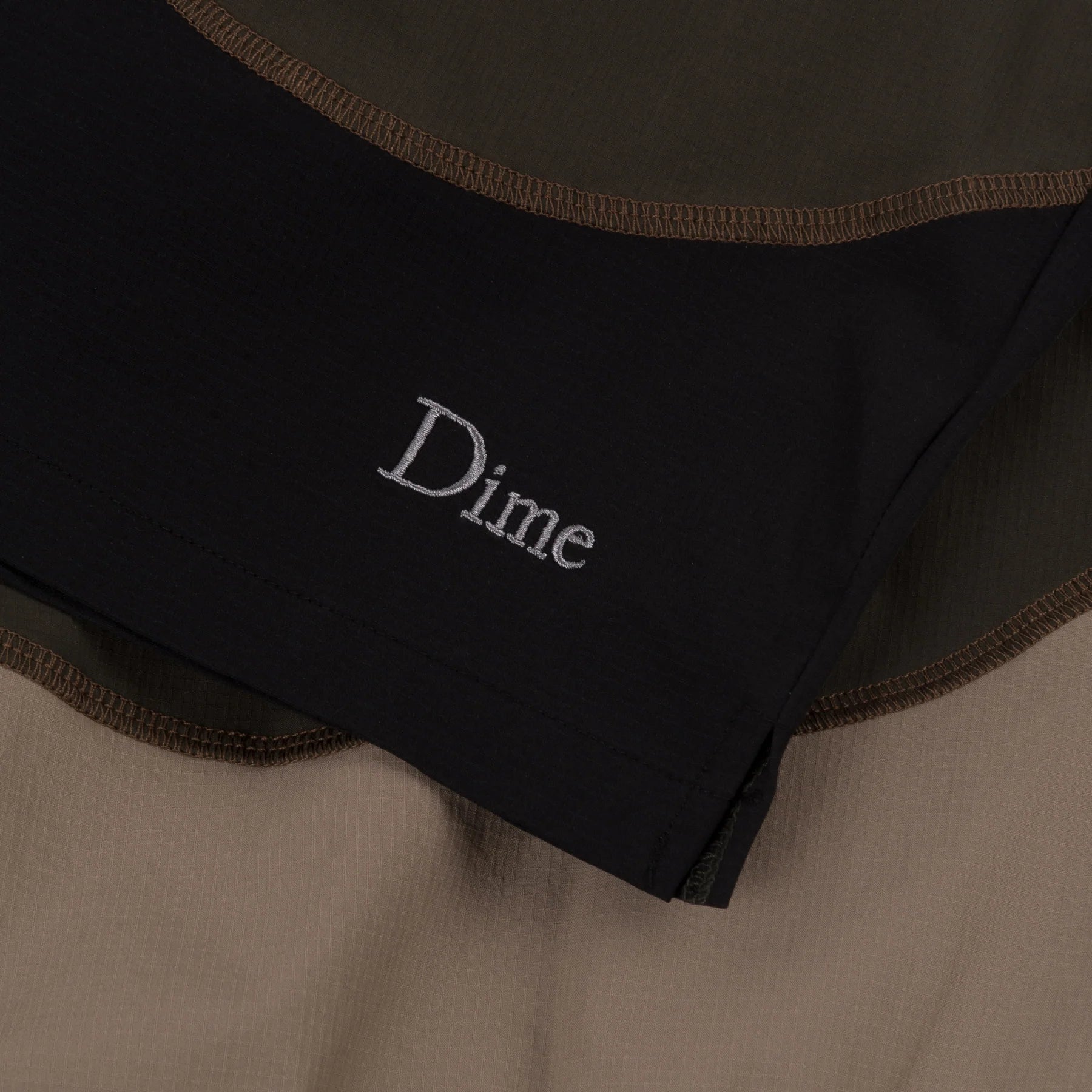 DIME WAVE SPORTS SHORTS｜KHAKI