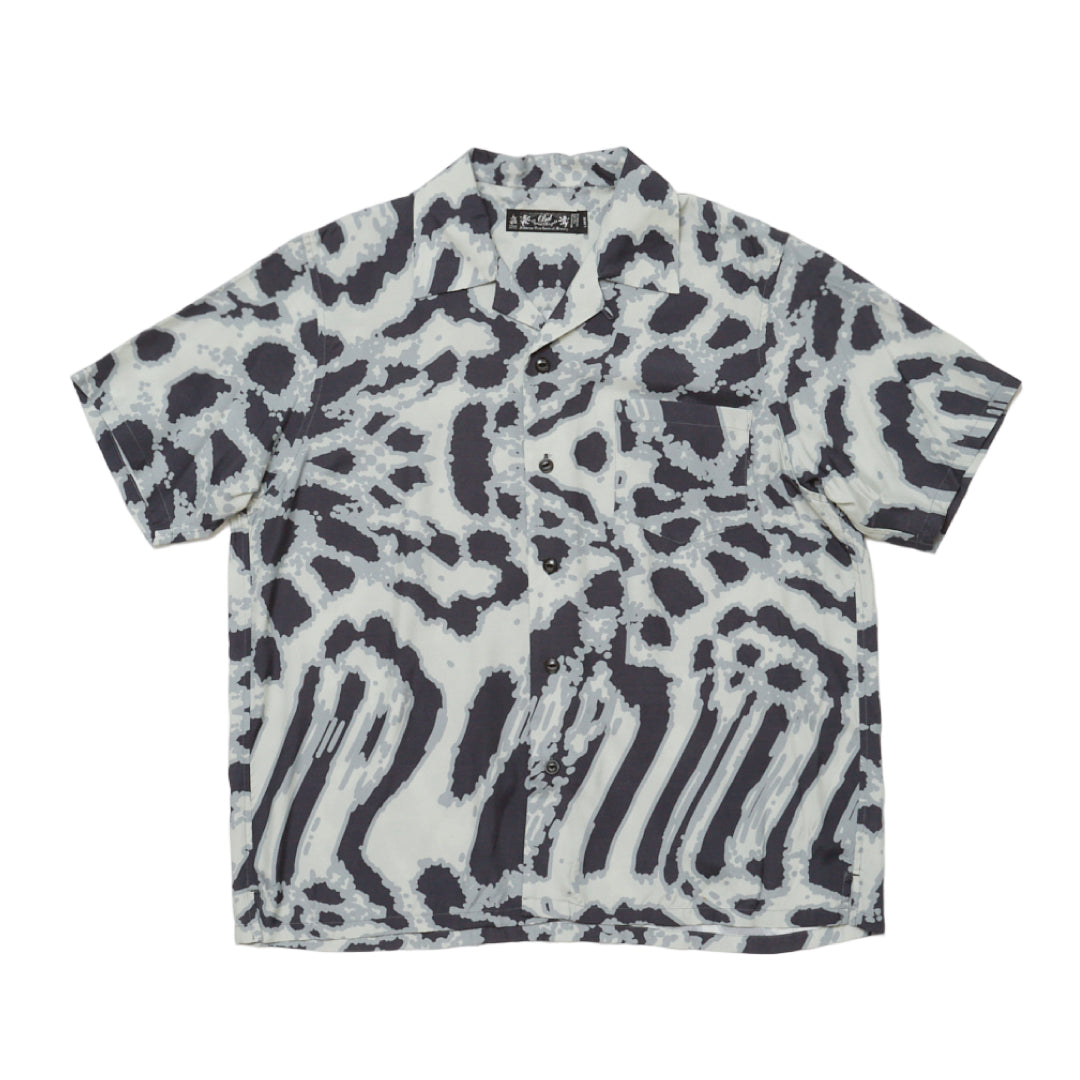 ACID ANIMAL RAYON SS SHIRT｜GRAY