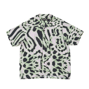 ACID ANIMAL RAYON SS SHIRT｜GREEN