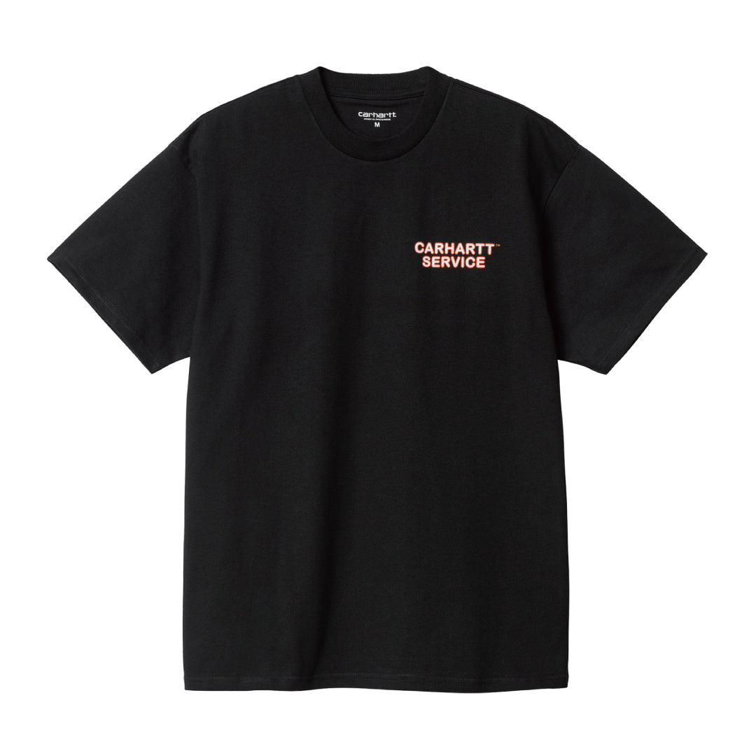 S/S CAR REPAIR T-SHIRT｜BLACK