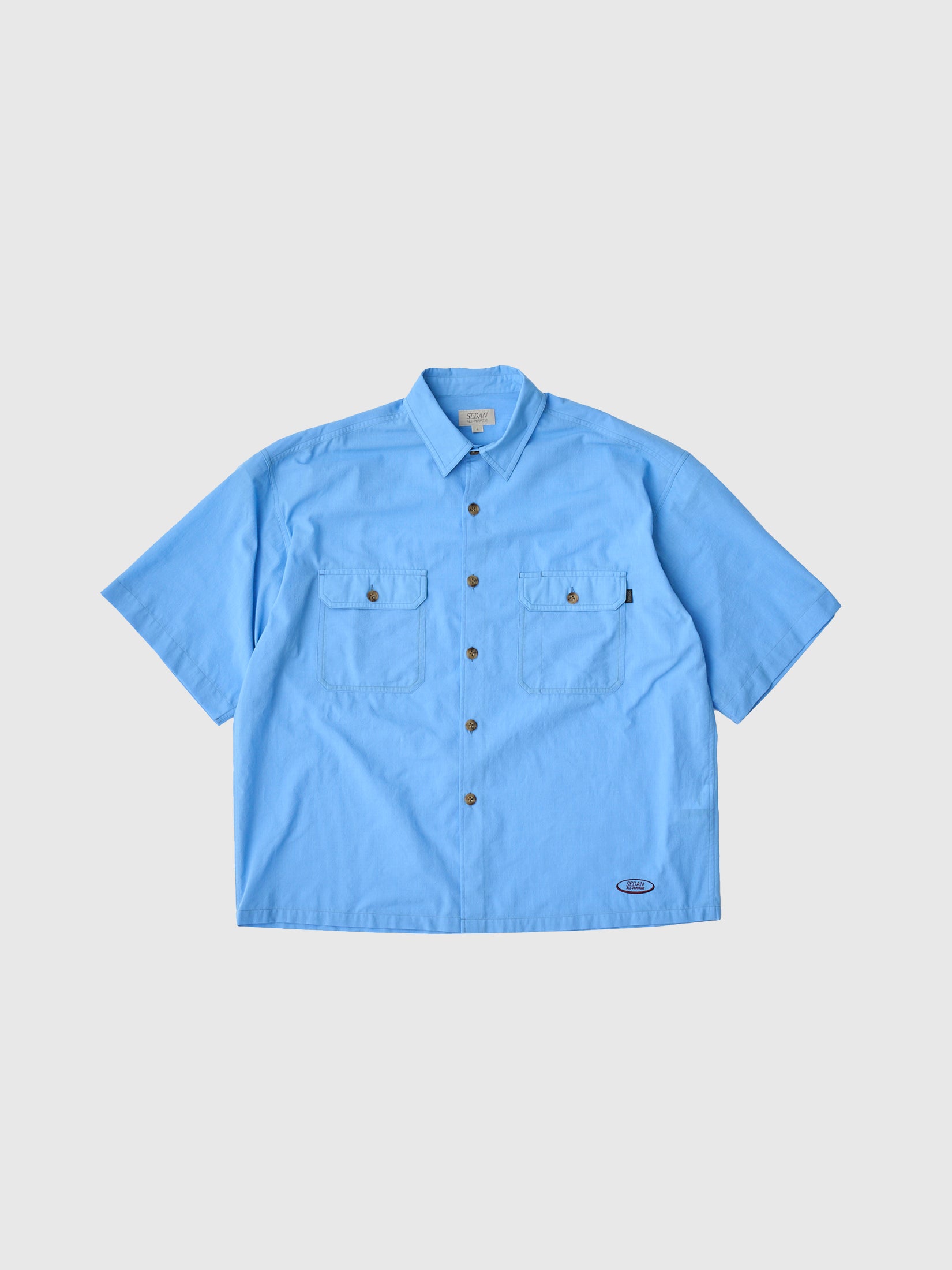 CONVERTIBLE WORK SHIRT｜BLUE