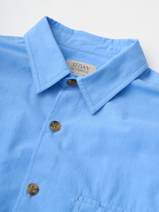CONVERTIBLE WORK SHIRT｜BLUE
