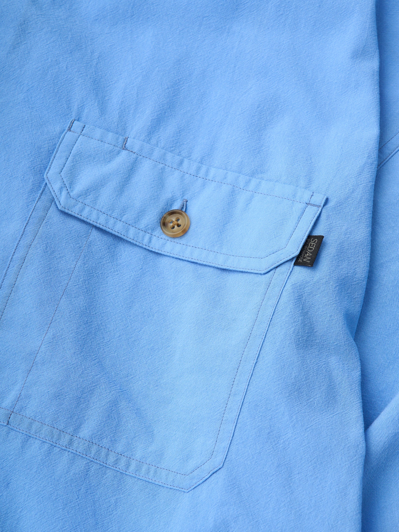 CONVERTIBLE WORK SHIRT｜BLUE