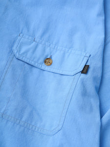 CONVERTIBLE WORK SHIRT｜BLUE