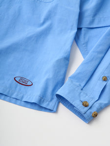 CONVERTIBLE WORK SHIRT｜BLUE