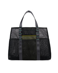 BRAIN DEAD EQUIPMENT MESH TOTE｜BLACK MULTI