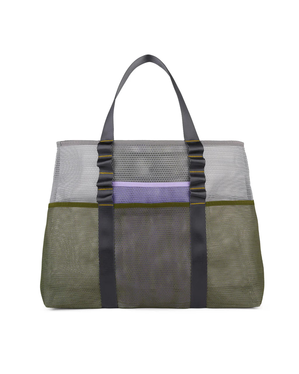 BRAIN DEAD EQUIPMENT MESH TOTE｜WHITE MULTI