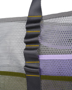 BRAIN DEAD EQUIPMENT MESH TOTE｜WHITE MULTI