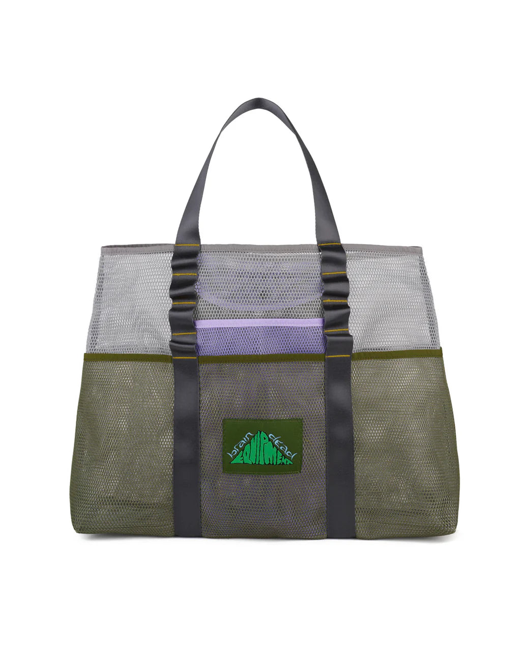 BRAIN DEAD EQUIPMENT MESH TOTE｜WHITE MULTI