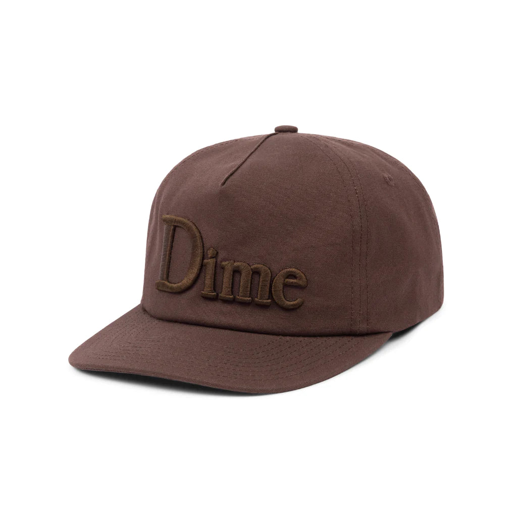 CLASSIC 3D WORKER CAP｜DARK BROWN