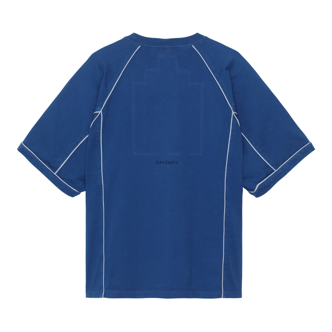 OVERDYE PIPING HEAVY T｜NAVY
