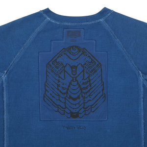 OVERDYE PIPING HEAVY T｜NAVY