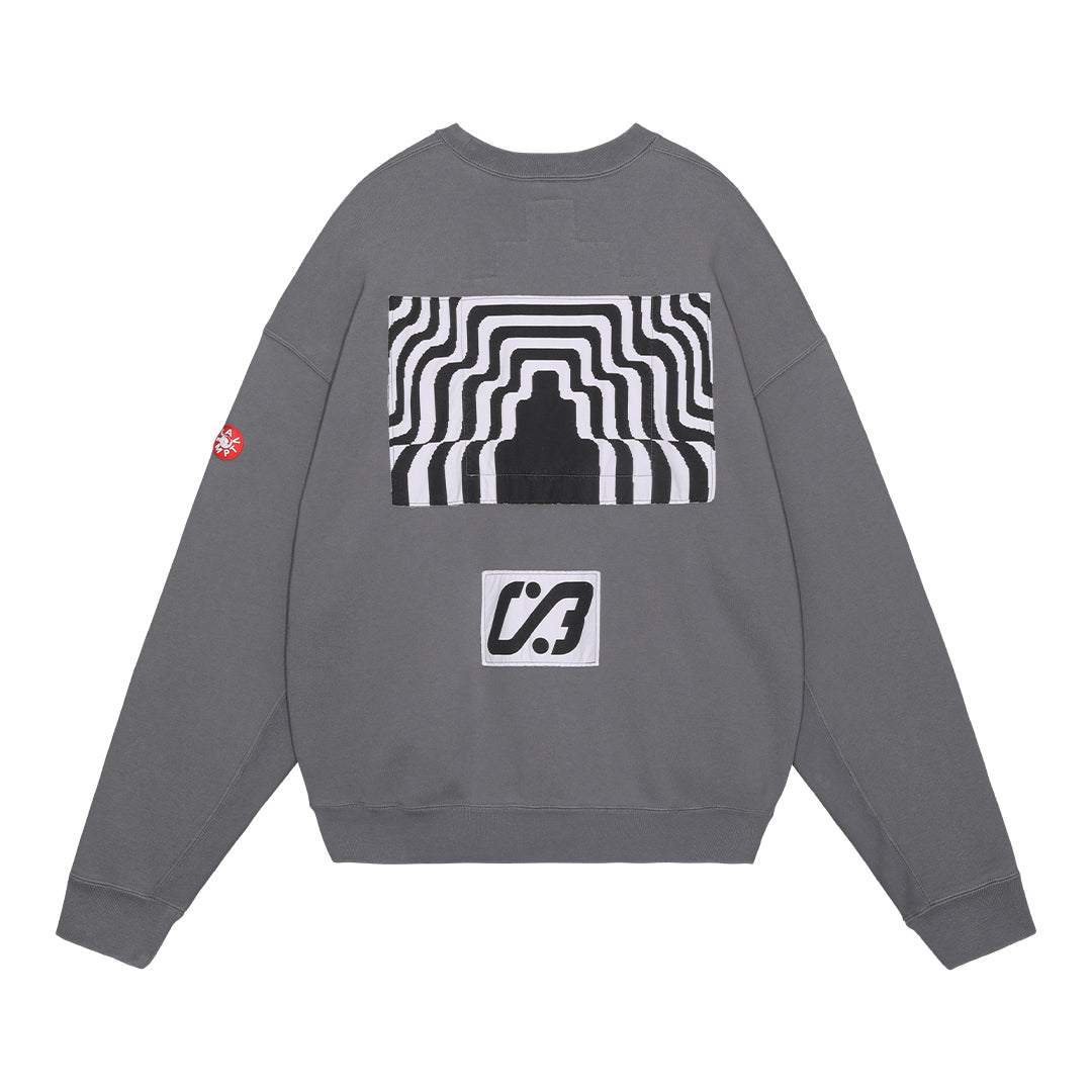WASHED AFTER EFFECT CREW NECK