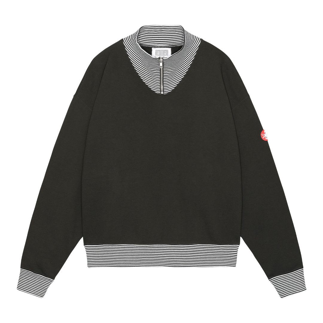 HALF ZIP CASUAL SWEAT