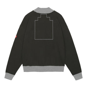 HALF ZIP CASUAL SWEAT