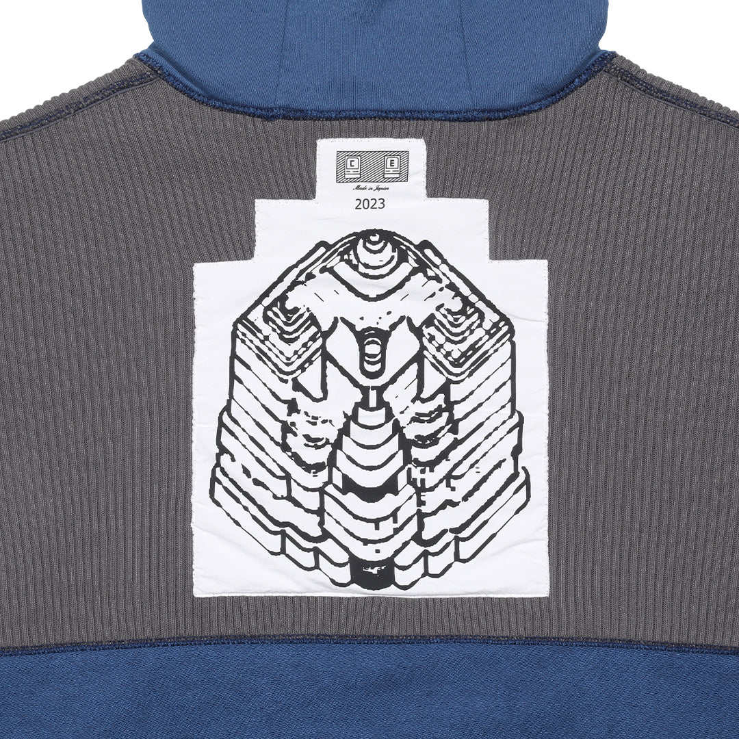 WIDE RIB CUT HEAVY HOODY #2